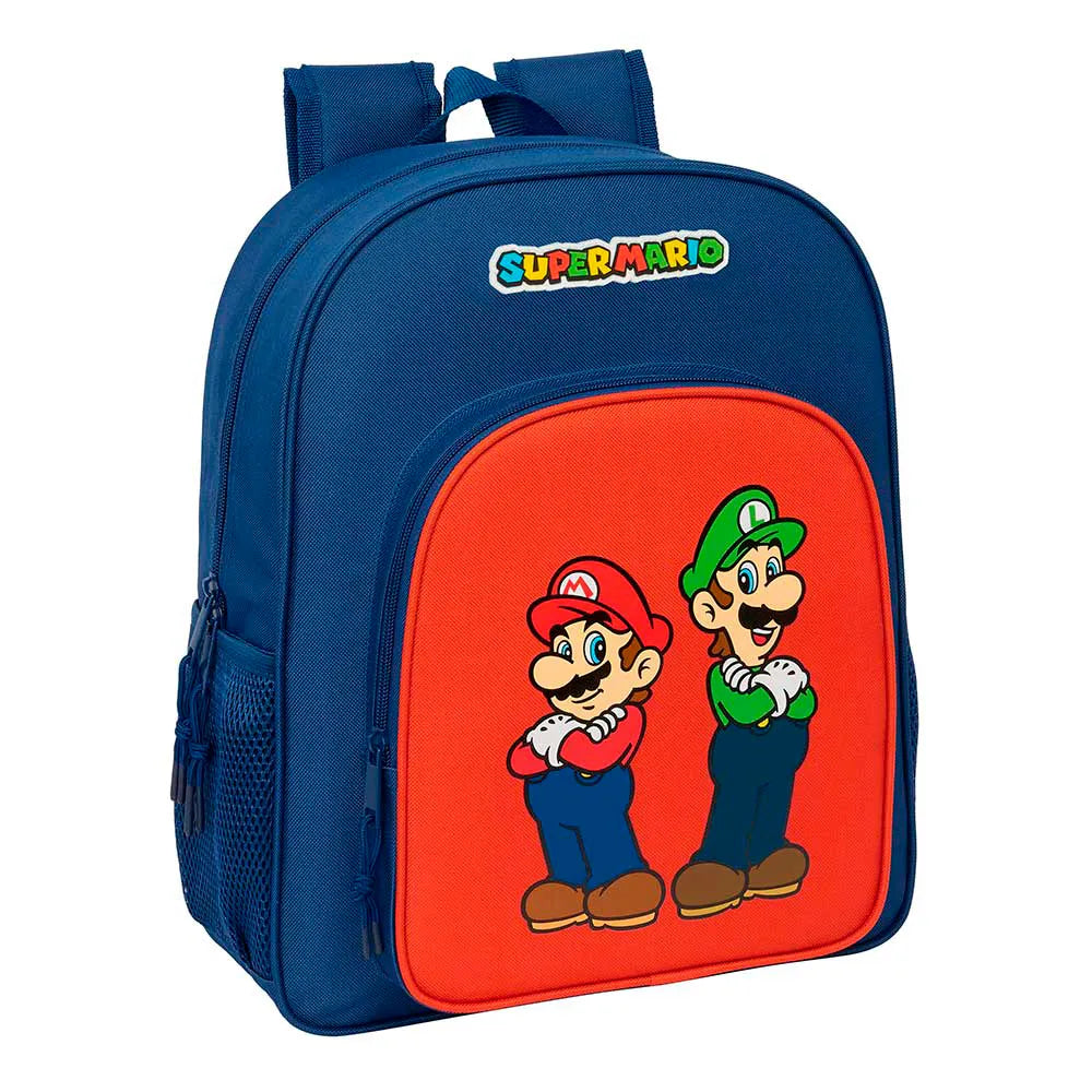 Safta Super Mario 15L 32x38x12 cm backpack