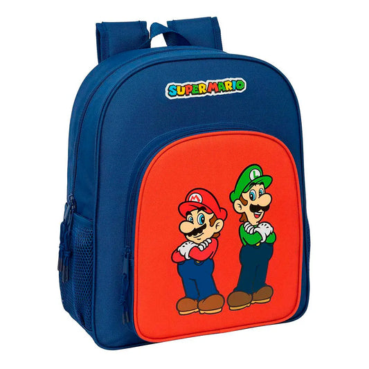 Safta Super Mario 15L 32x38x12 cm backpack