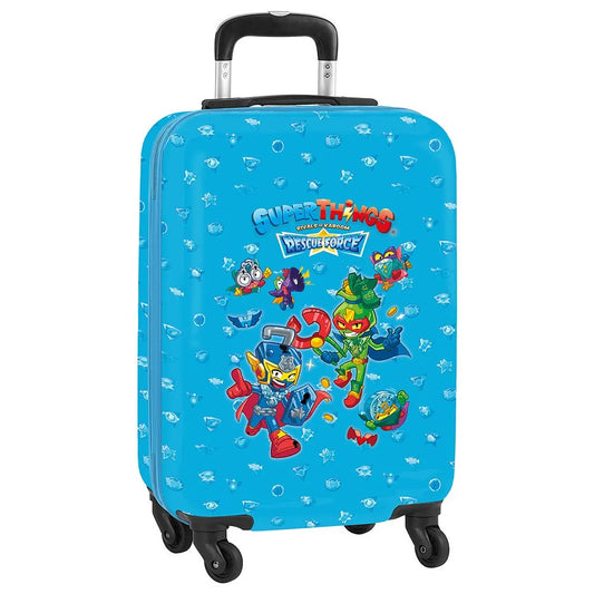 Safta Supershings Rescue Force Cabin 20 Single Wheel 40.1L 34.5x55x20 cm trolley bag