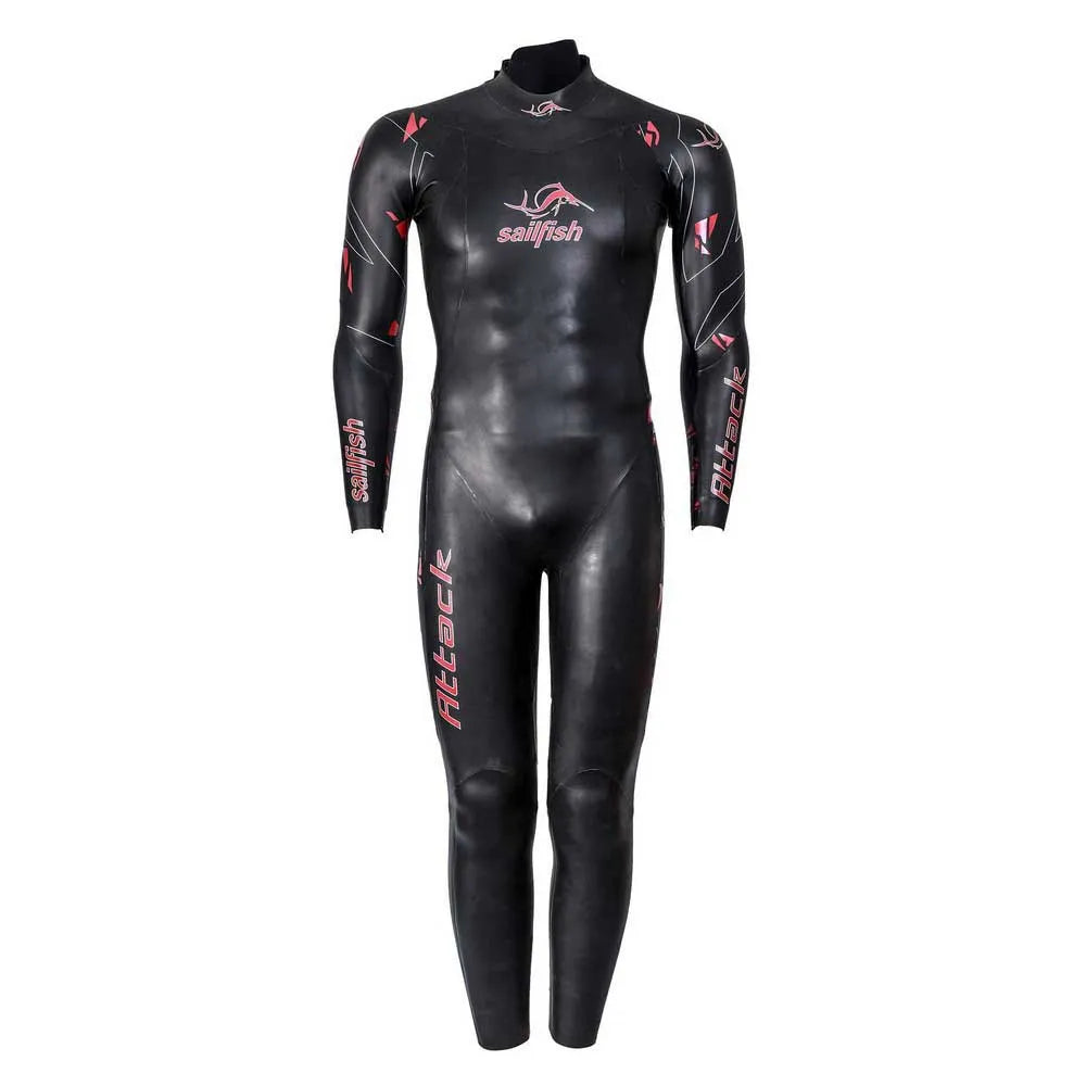 Sailfish Attack 8-4mm long sleeve neoprene wetsuit