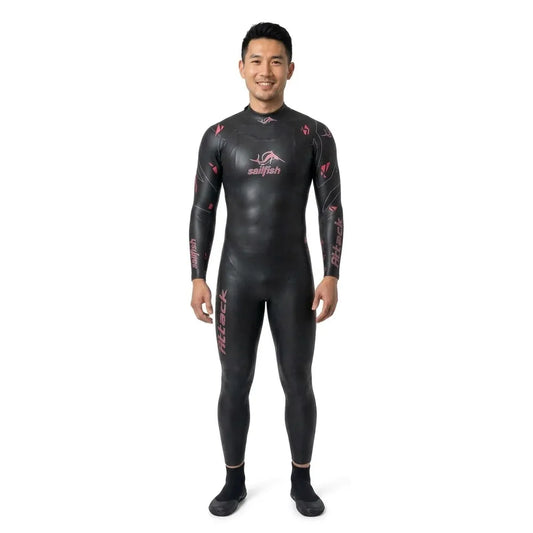 Sailfish Attack 8-4mm long sleeve neoprene wetsuit