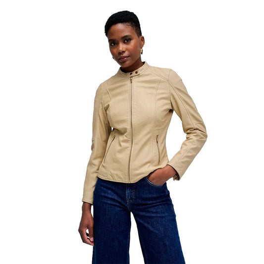 Salsa jeans 21010383 Slim Fit leather jacket
