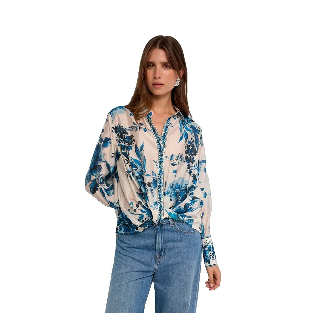 Salsa jeans 21011307 long sleeve blouse