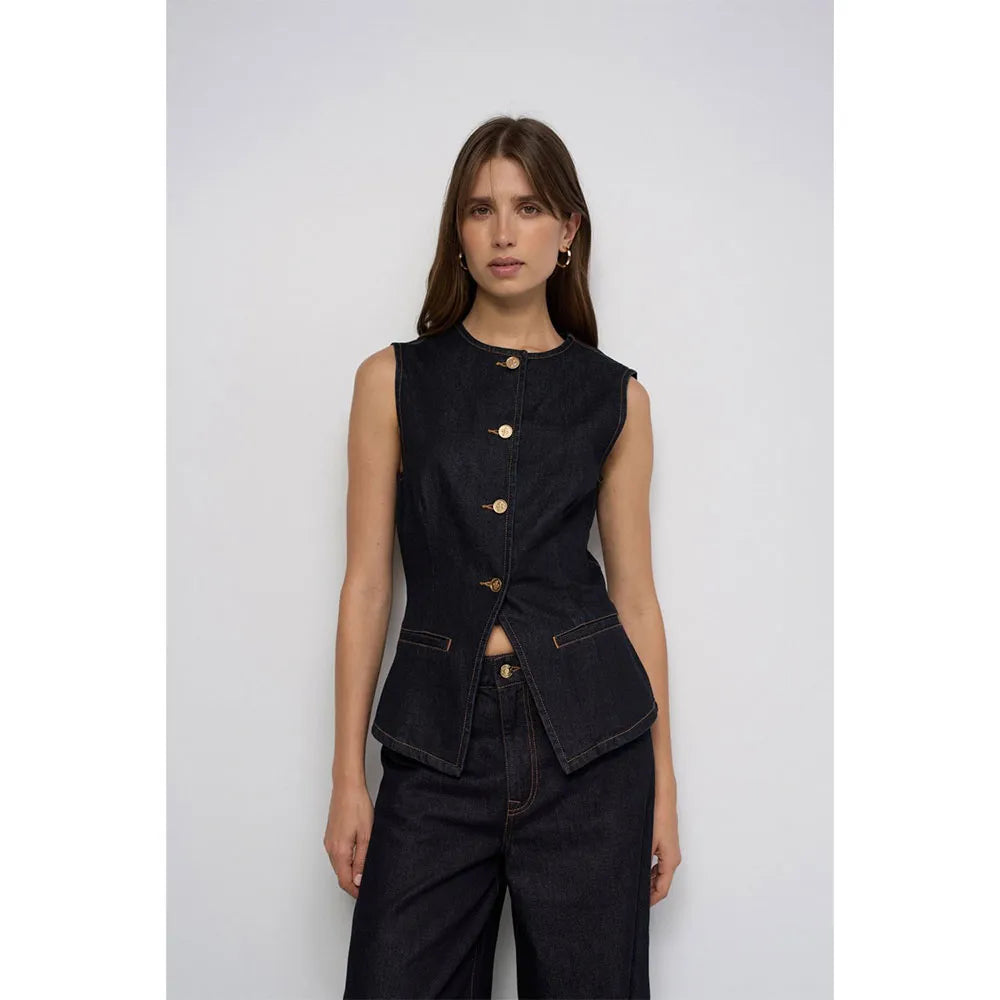 Salsa jeans 21011528 waistcoat