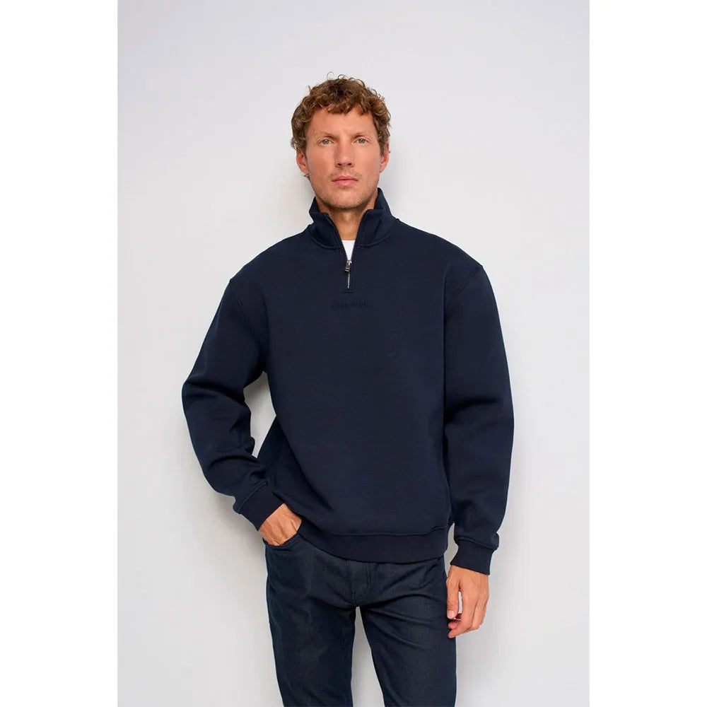 Salsa jeans 21011974 half zip sweatshirt