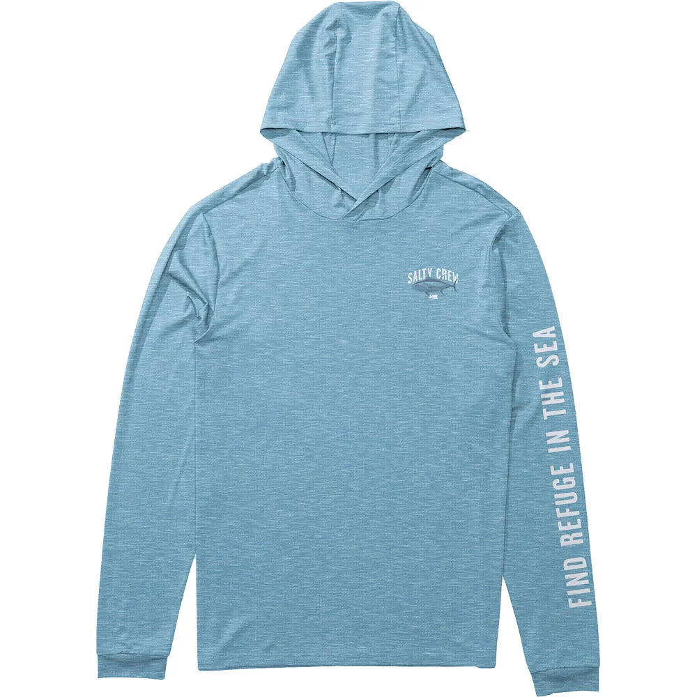 Salty crew Bitmap hood sunshirt long sleeve rash guard