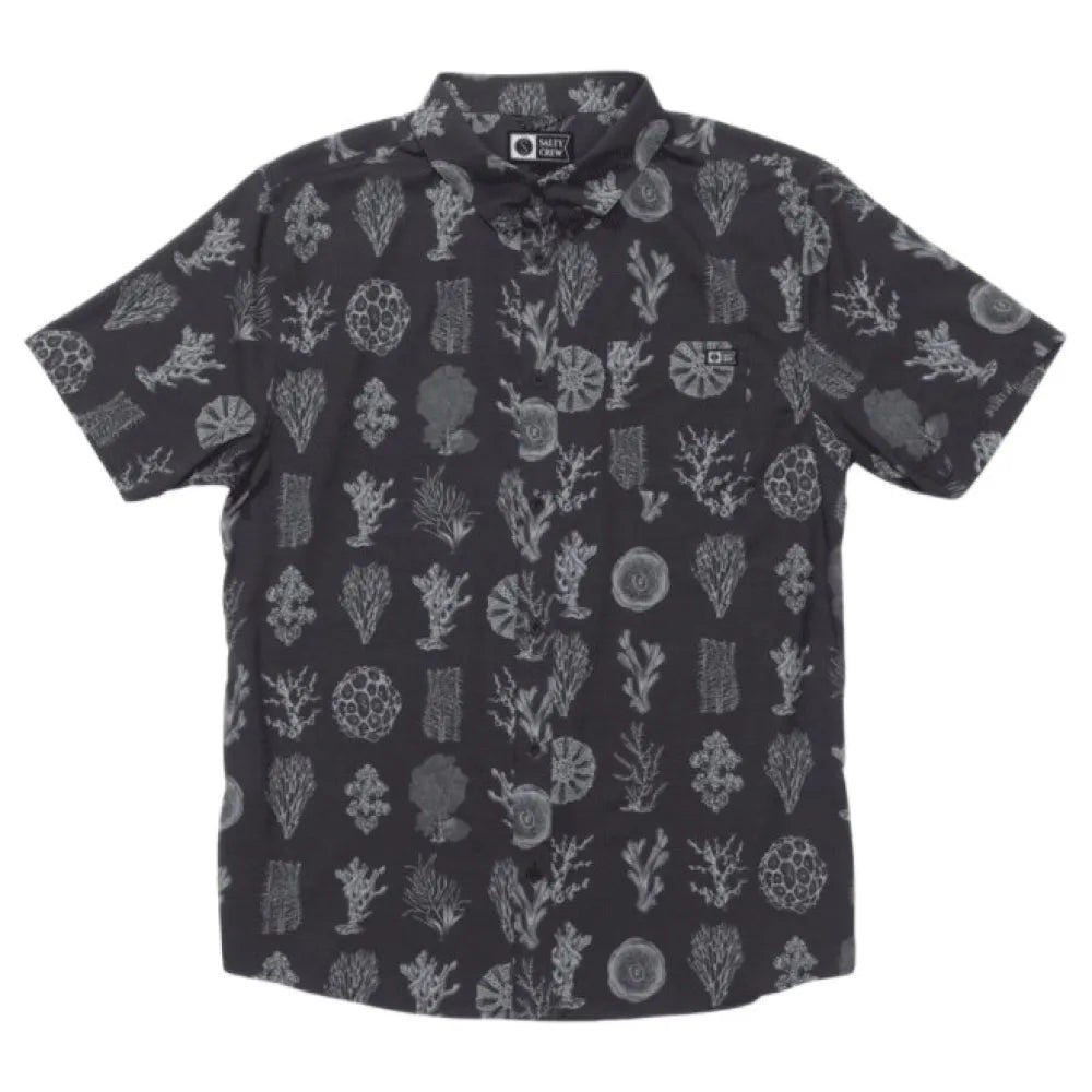 Salty crew Breezer perf button up short sleeve shirt