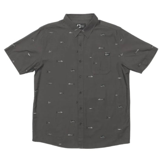 Salty crew Crew button up short sleeve shirt