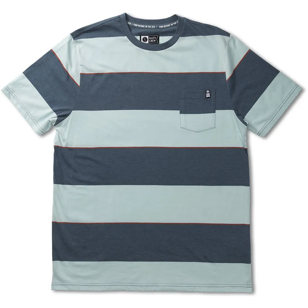 Salty crew Cutlap Knit short sleeve T-shirt