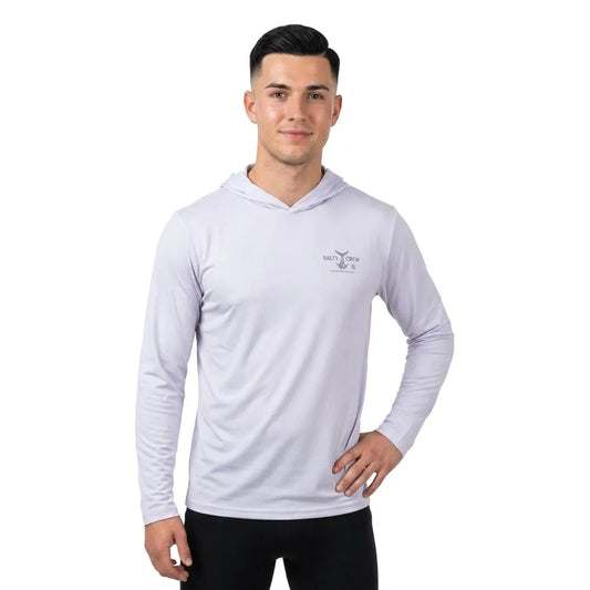 Salty crew Fish market hood sunshirt long sleeve rash guard