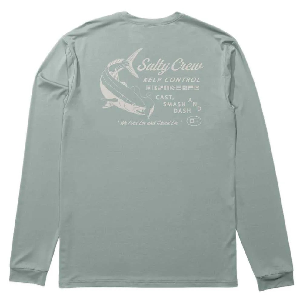 Salty crew Kelp control sunshirt long sleeve rash guard