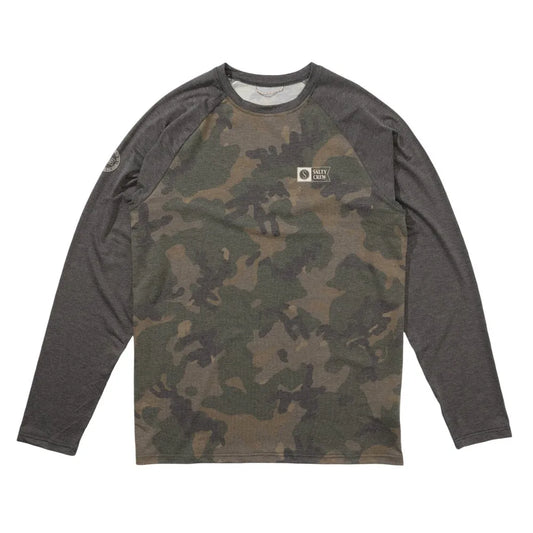 Salty crew Mariner tech long sleeve rash guard