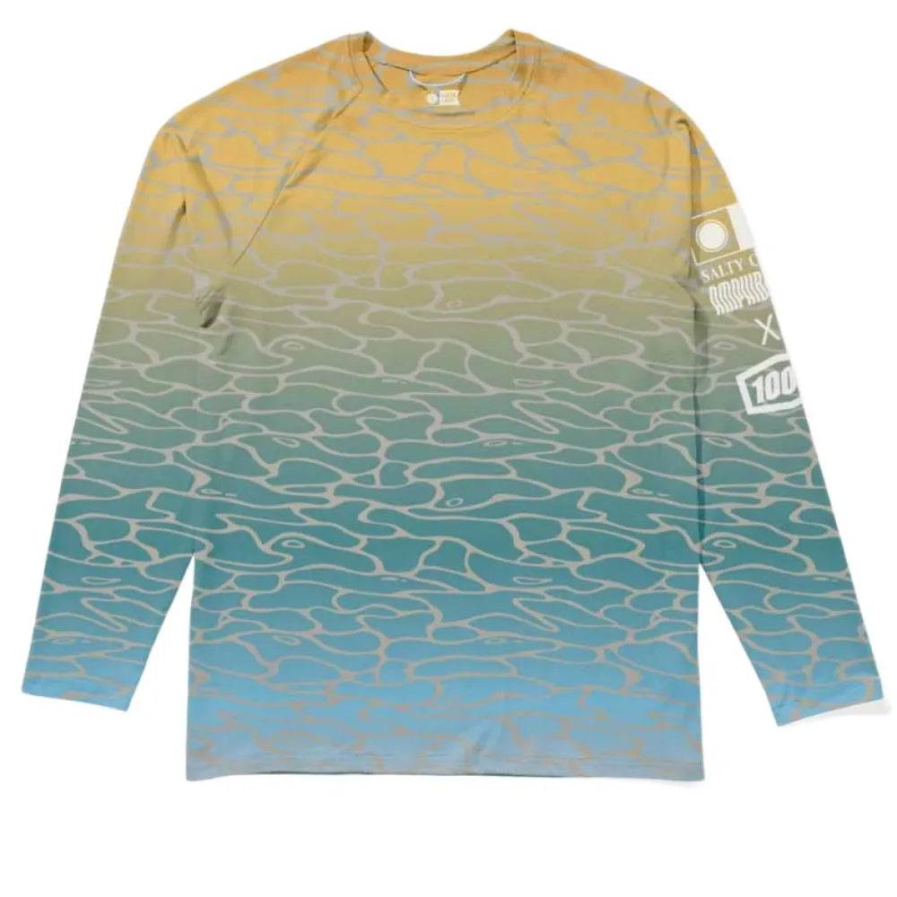 Salty crew Ripples uv crew sun protect long sleeve rash guard
