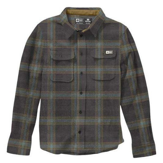 Salty crew Swellter polar flannel long sleeve shirt