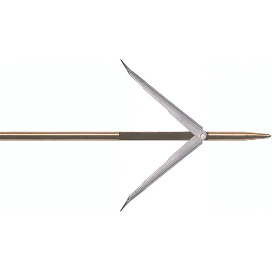 Salvimar Inox 17-4PH Sistema Vuoto 45 Degree Angle 7.5 mm double flopper pneumatic spearshaft