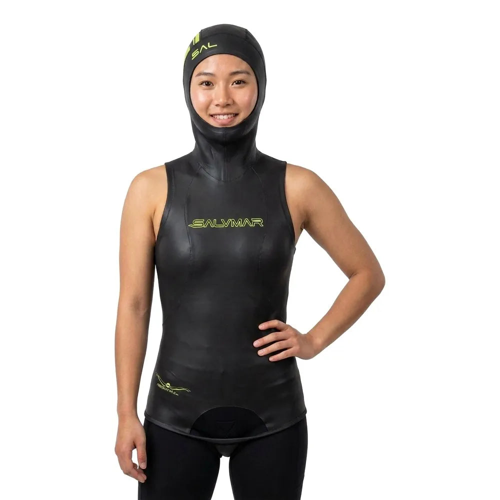 Salvimar Swim Skin 2 mm woman Neoprene Vest With Hood