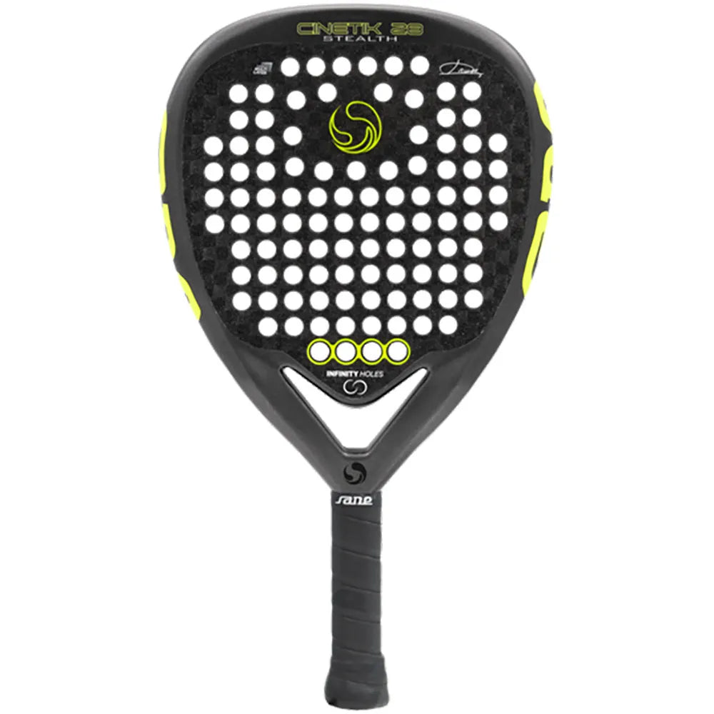 Sane padel Cinetik 28 stealth javi ruiz padel racket