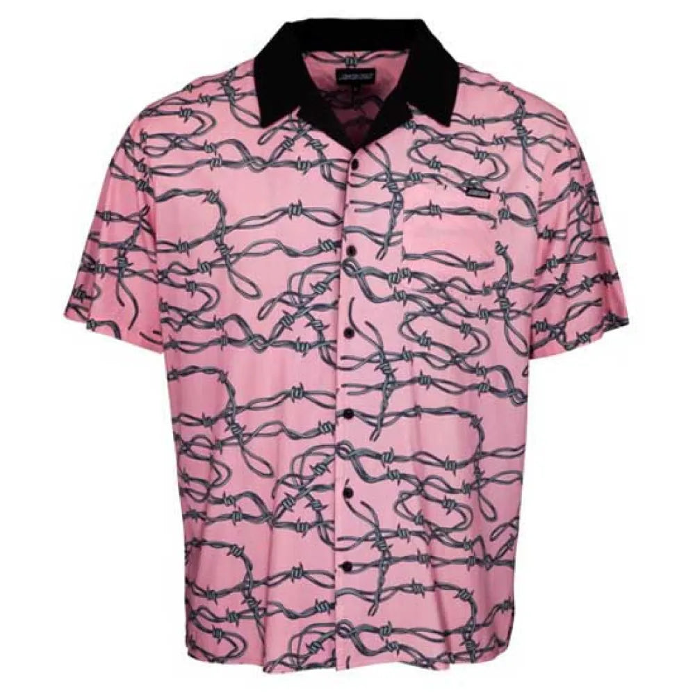 Santa cruz Barbed wire short sleeve shirt