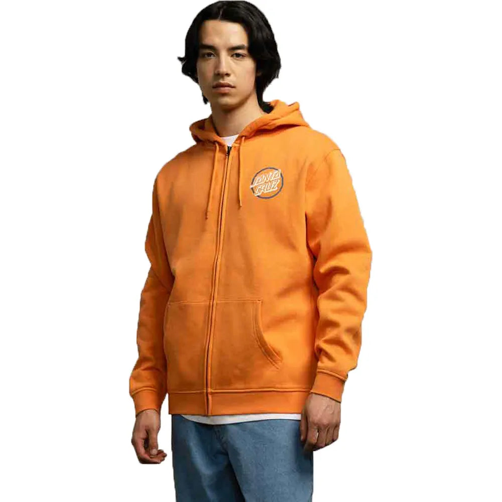 Santa cruz Breaker check opus dot full zip sweatshirt