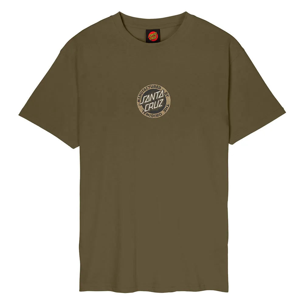 Santa cruz Carved mfg front short sleeve T-shirt
