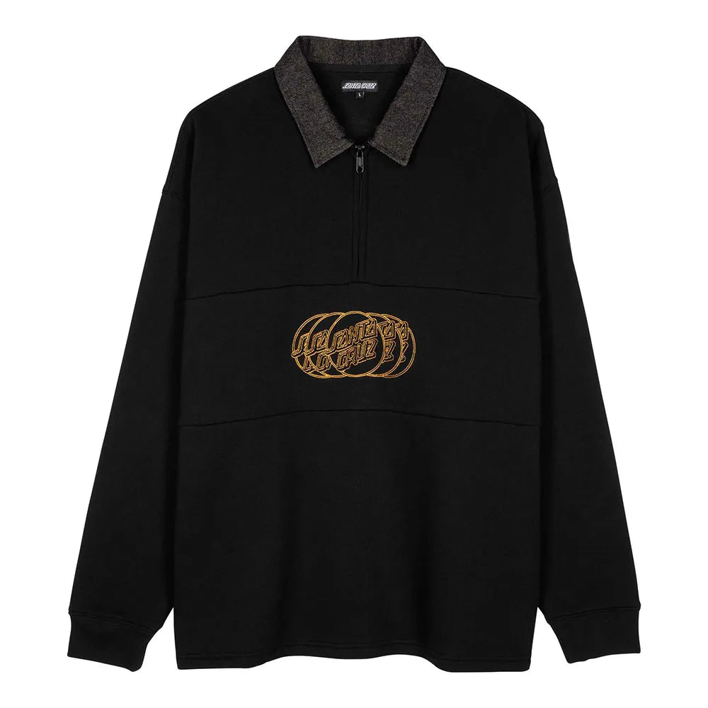 Santa cruz Change crew half zip sweatshirt