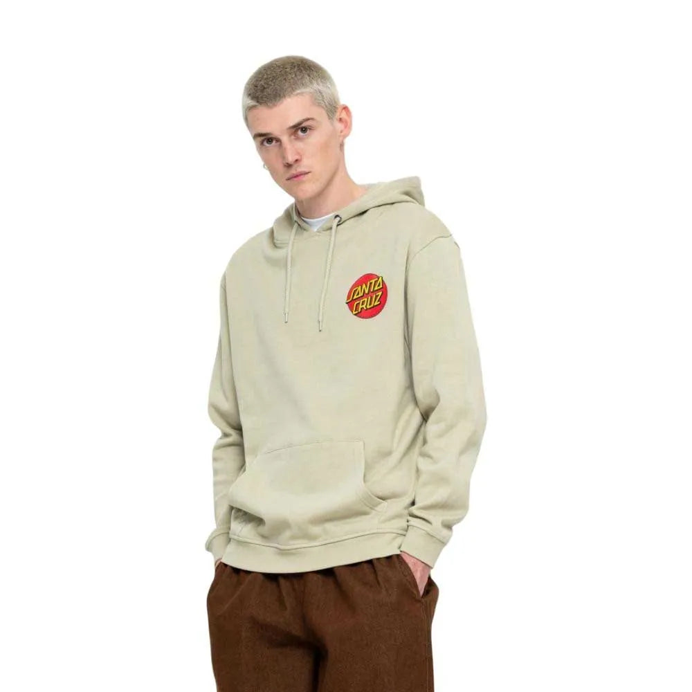 Santa cruz Classic dot chest hoodie