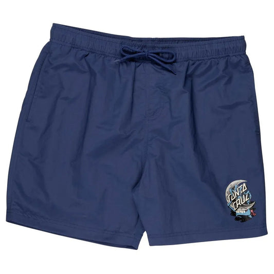 Santa cruz Crescent bone hand swimming shorts