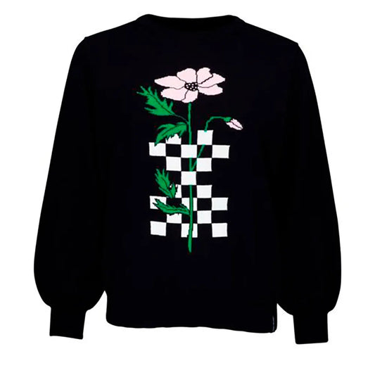 Santa cruz Crew checkerbloom knit sweater