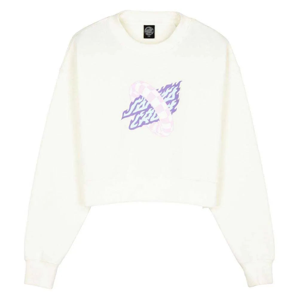 Santa cruz Crew goal flame front sweatshirt