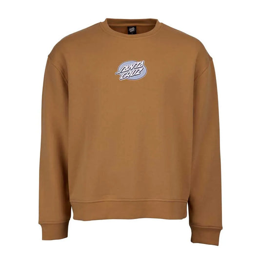 Santa cruz Crew lined oval dot sweatshirt