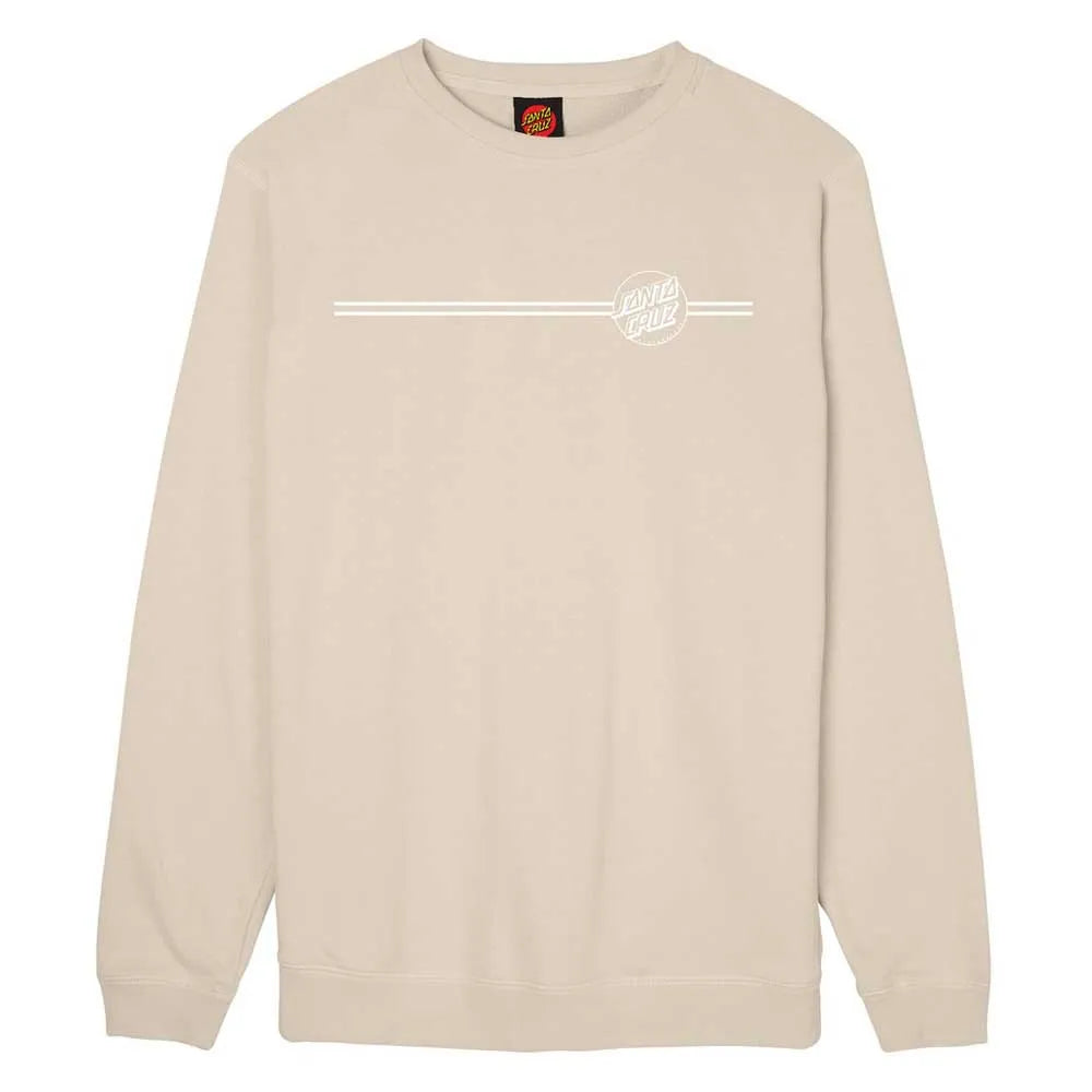 Santa cruz Crew opus dot stripe sweatshirt