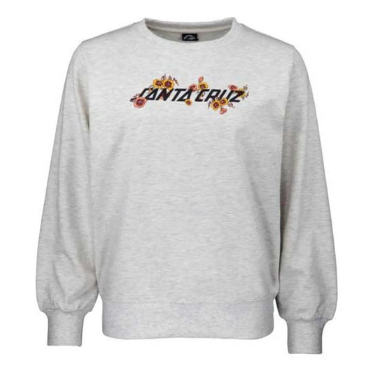 Santa cruz Crew poppy strip sweatshirt