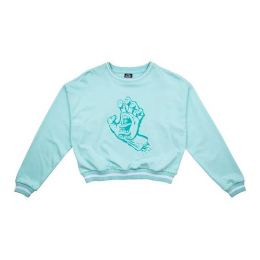 Santa cruz Crew screaming hand outline sweatshirt