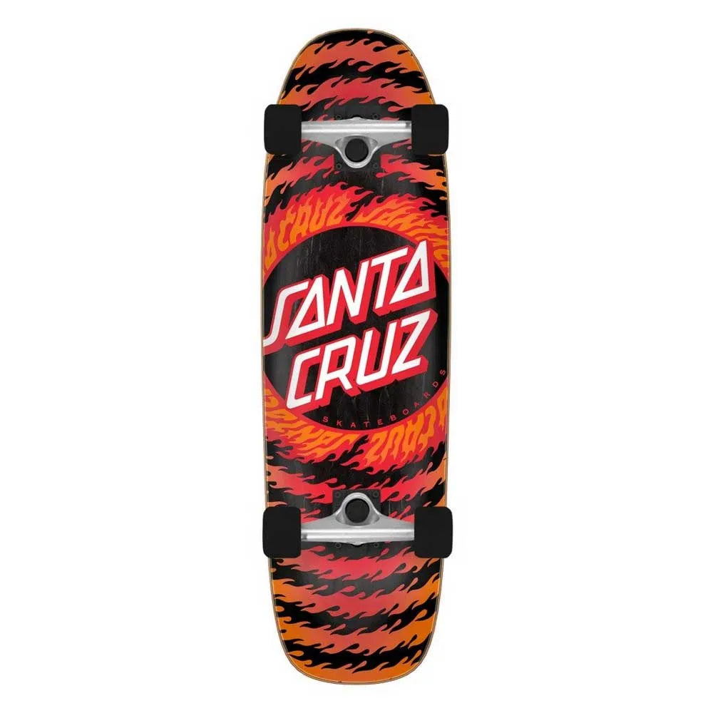 Santa cruz Flame ringed dot 8.4´´ x 29.4´´ Cruiser Deck