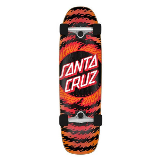 Santa cruz Flame ringed dot 8.4´´ x 29.4´´ Cruiser Deck