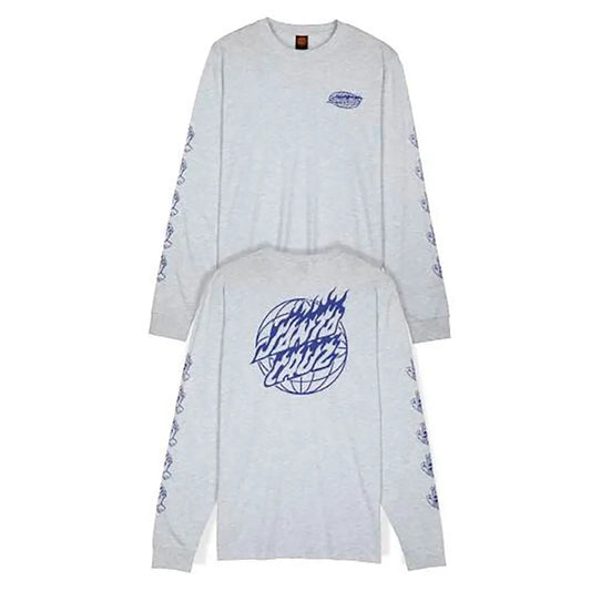 Santa cruz Global flame dot long sleeve T-shirt