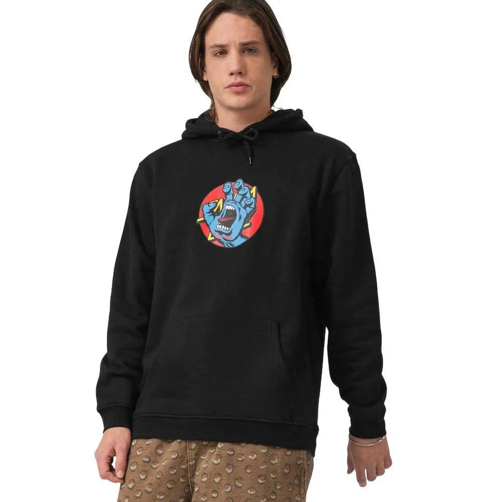 Santa cruz Hand dot front hoodie