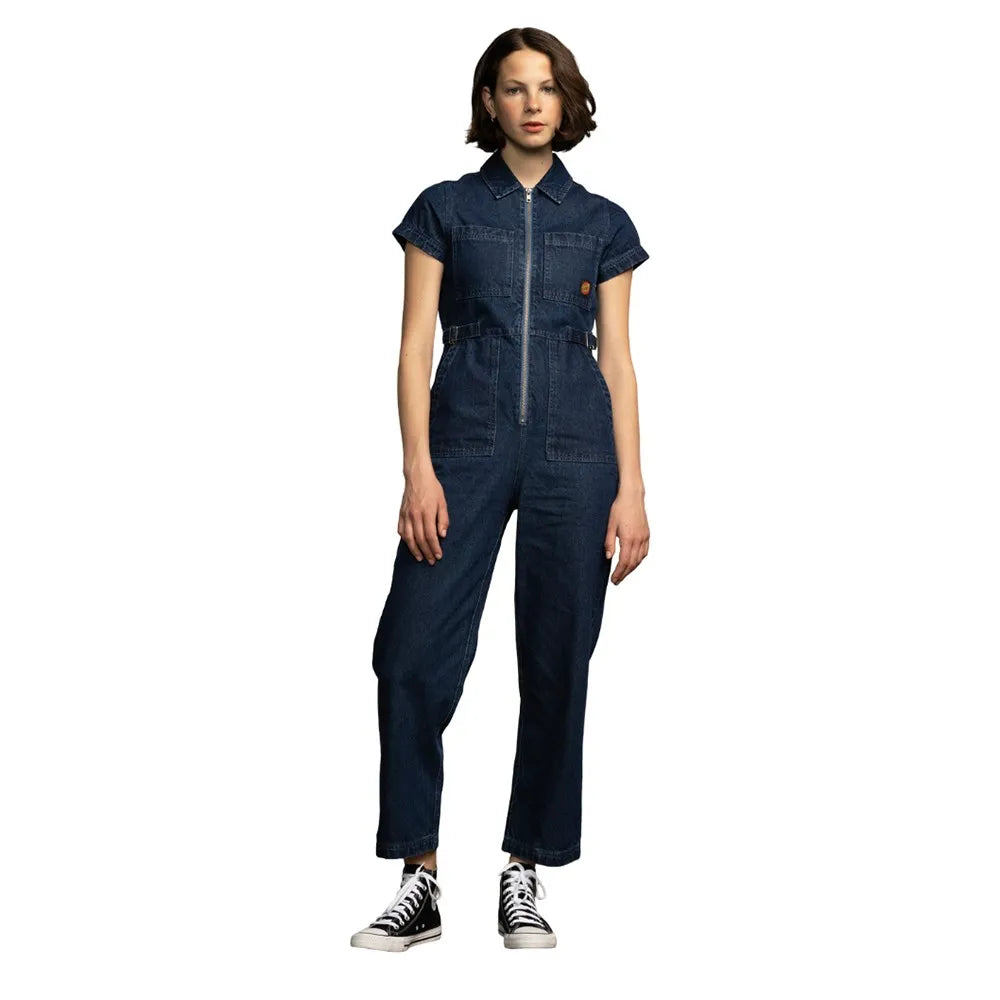 Santa cruz Line up utility short sleeve jumpsuit