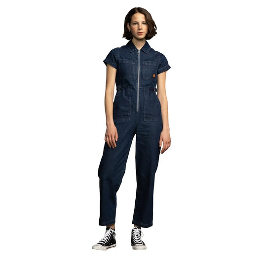 Santa cruz Line up utility short sleeve jumpsuit