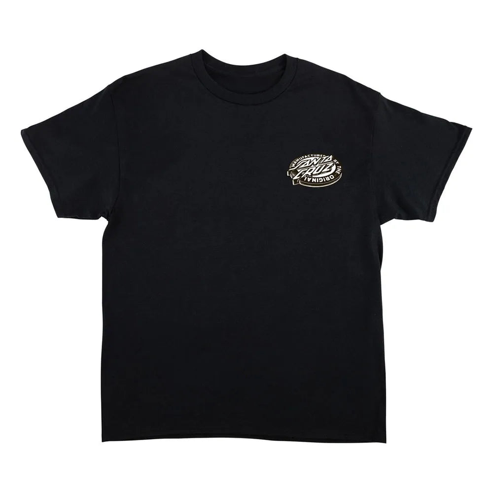 Santa cruz Natas sketch panther short sleeve T-shirt
