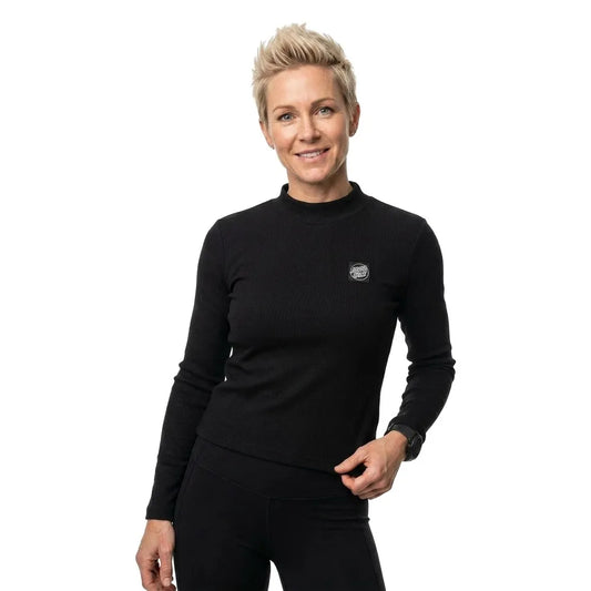 Santa cruz Opus dot mock neck long sleeve T-shirt