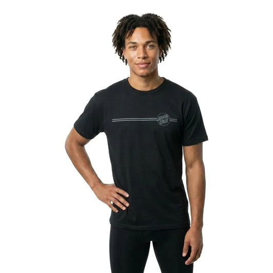 Santa cruz Opus dot stripe short sleeve T-shirt