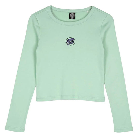 Santa cruz Partial dot emb long sleeve T-shirt