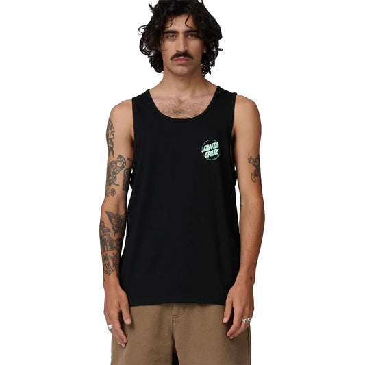 Santa cruz Partial dot sleeveless T-shirt