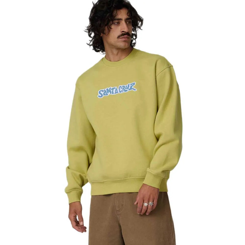 Santa cruz Patch strip sweatshirt