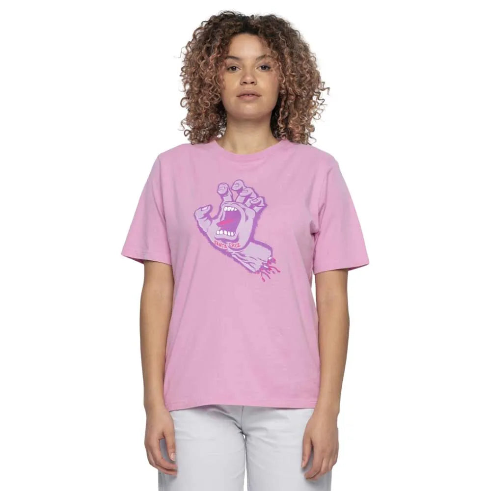 Santa cruz Rigid screaming hand short sleeve T-shirt