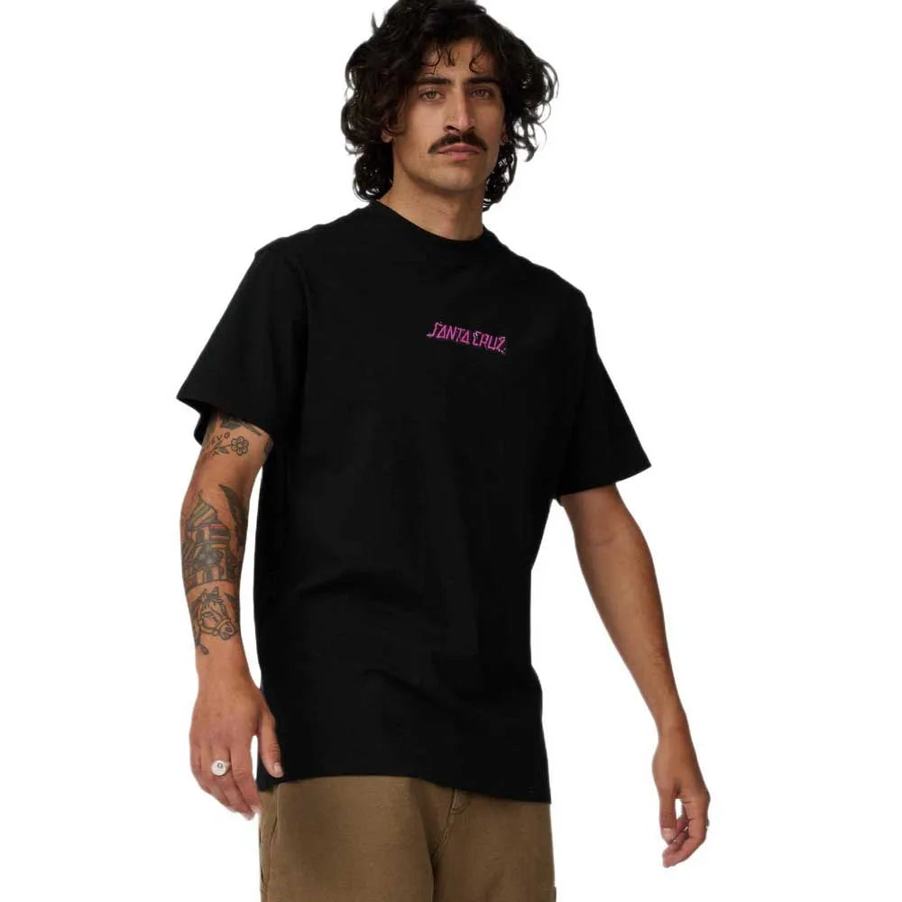 Santa cruz Roskopp monster strip short sleeve T-shirt