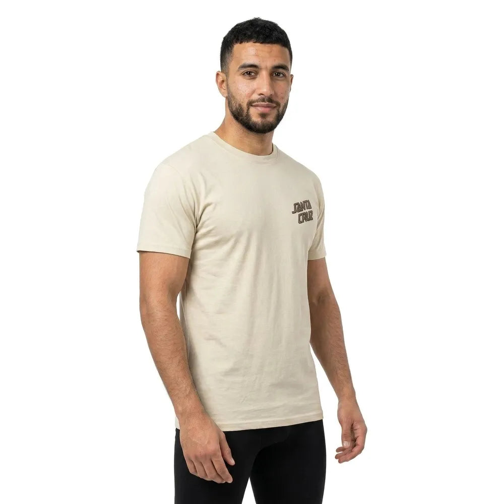 Santa cruz Screaming grizzly short sleeve T-shirt
