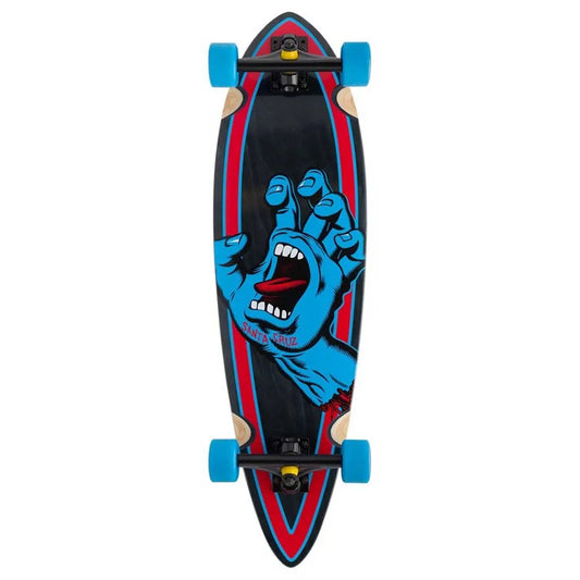 Santa cruz Screaming hand 9.2 x 33 pintail Cruiser skateboard