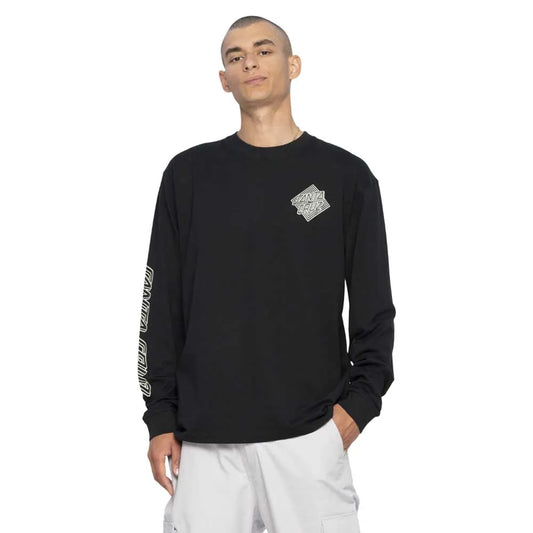 Santa cruz Solitaire dot long sleeve T-shirt